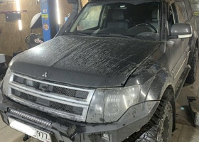 Установка Вебасто Митсубиси Паджеро 4